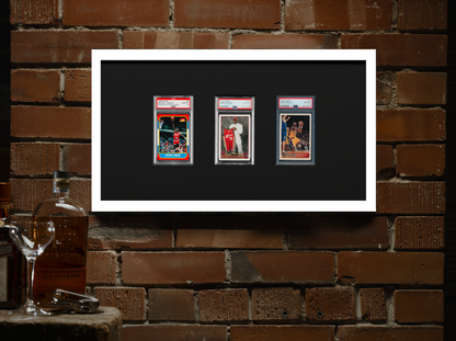Triple Collectible Cards Display Frame